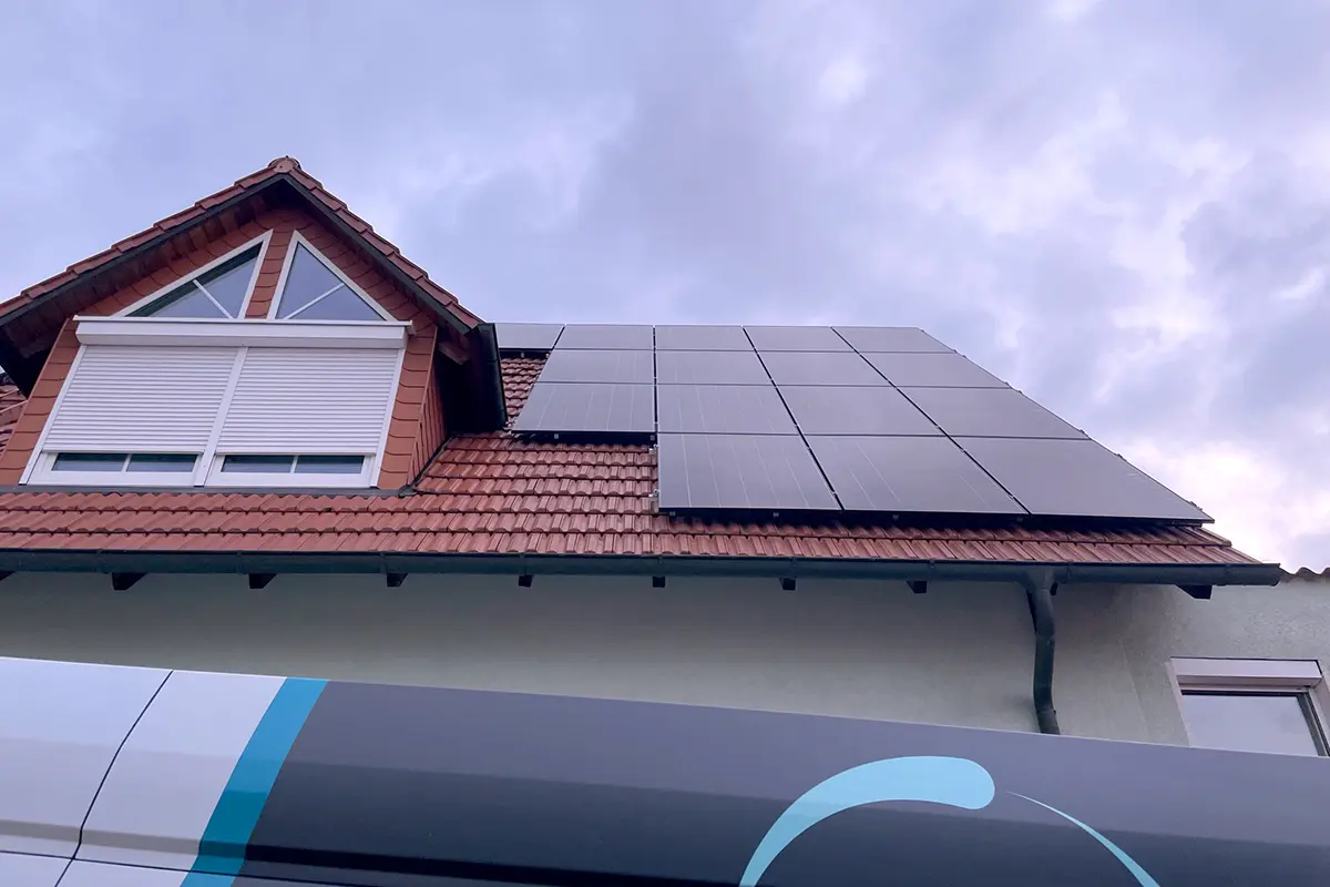 11,18 kWp Anlage mit bifazialen Trina Glas/Glas 430-W-Modulen