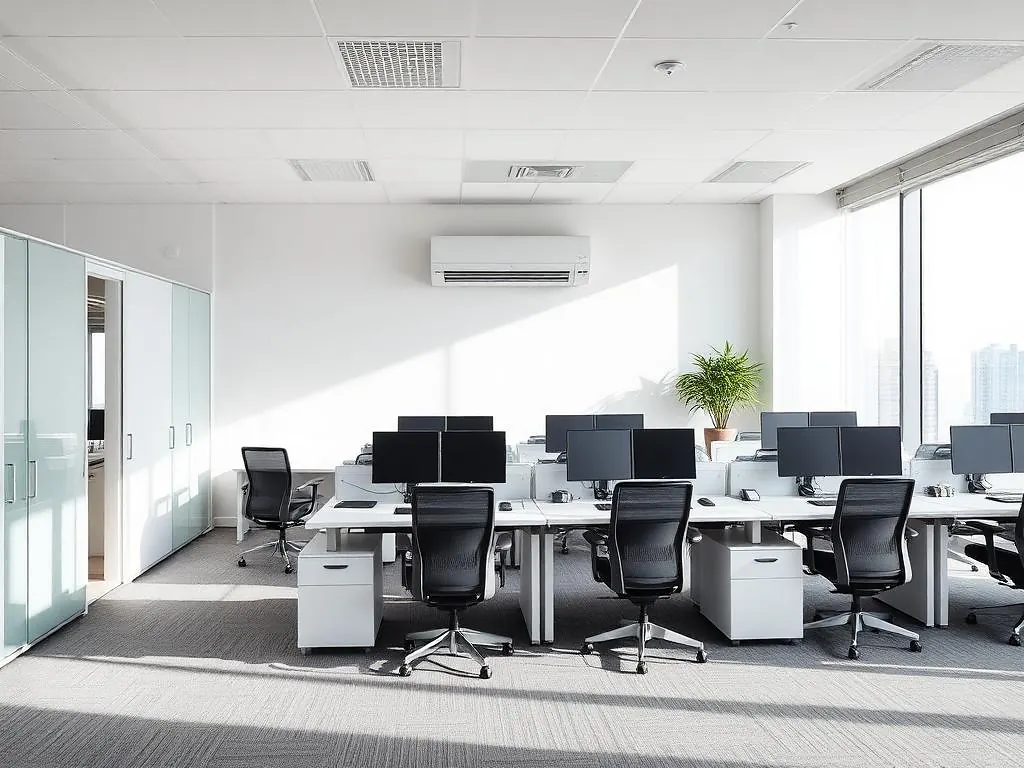 Klimatisierung im Büro
